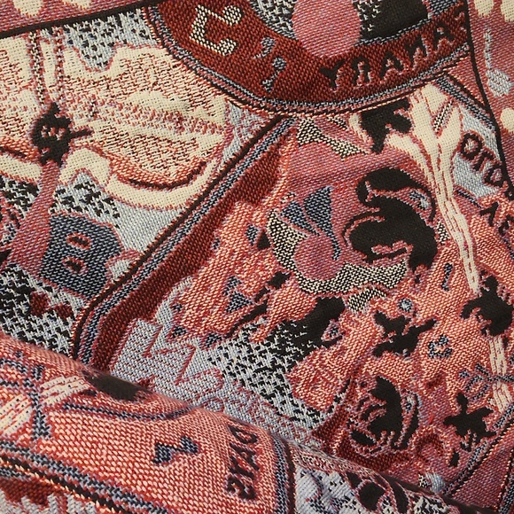 Disney 48x68 fringed throw, great condition, Vintage Mickey pattern - Picture 4 of 6